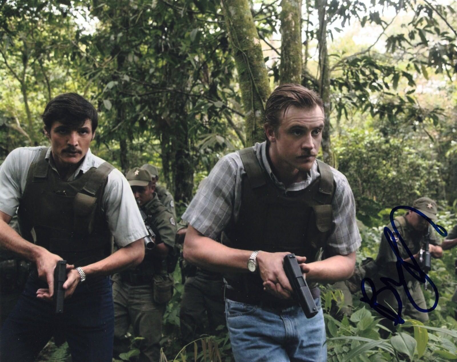 Boyd Holbrook signed 8x10 Photo Poster paintinggraph w/COA Narcos TV Show Steve Murphy