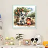 Lamb-11CT Stamped Cross Stitch 40*40cm/15.75*15.75in tapestrymarket