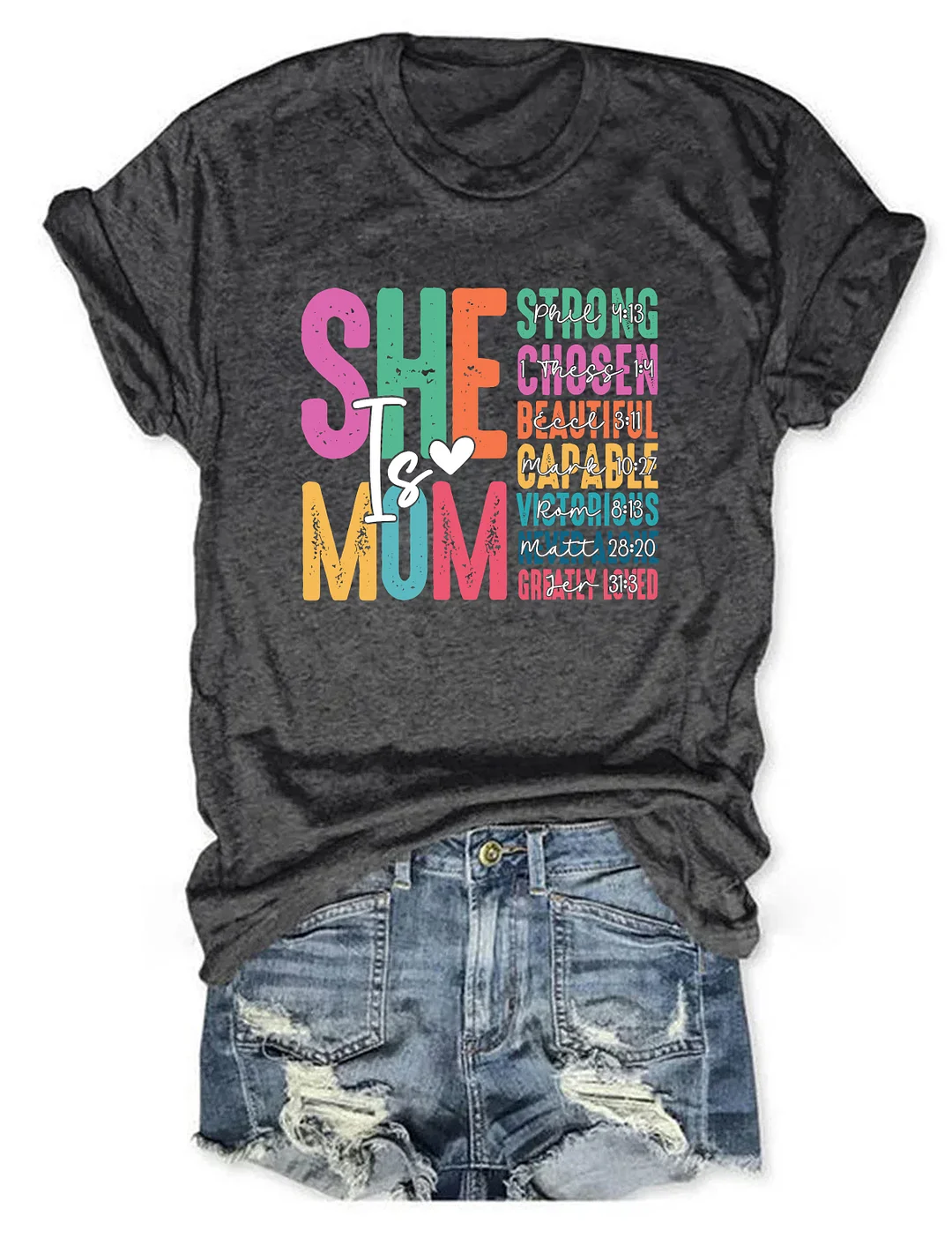 She Is Mom T-shirt