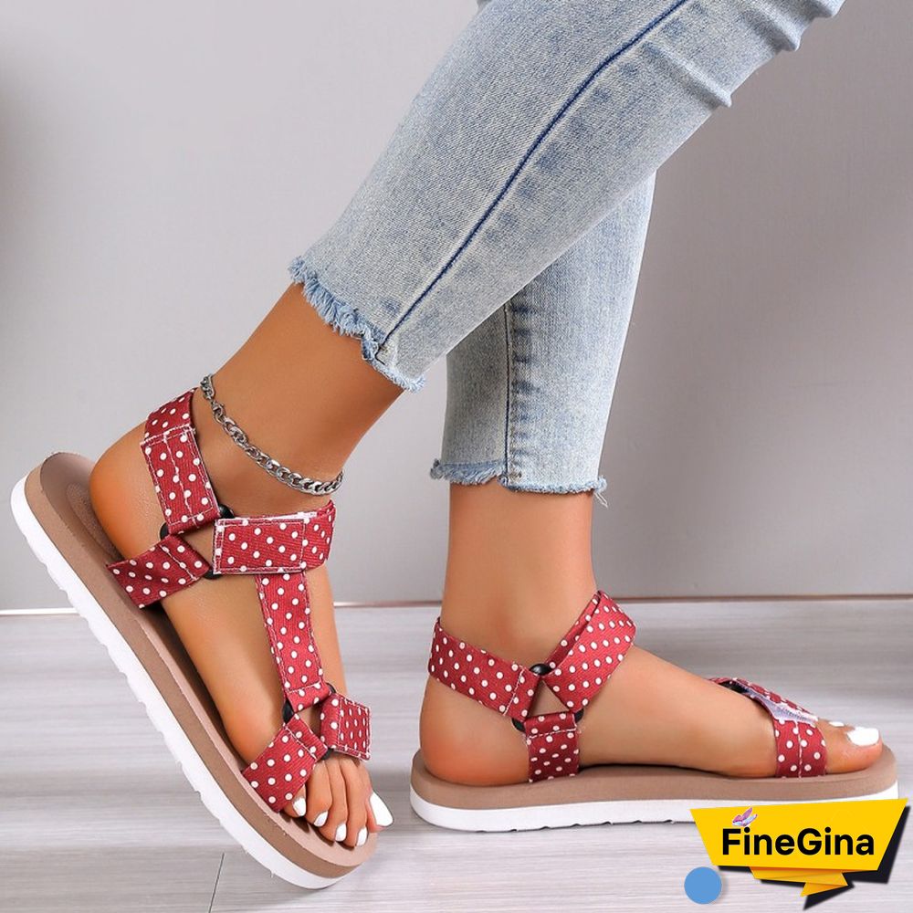 Blue Casual Daily Patchwork Round Comfortable Shoes