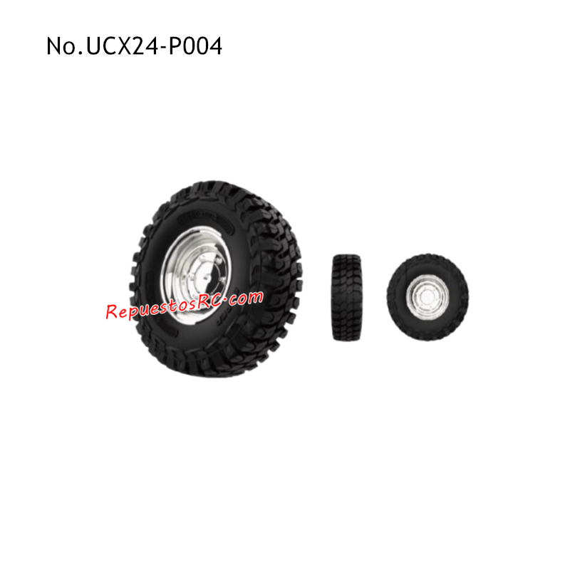 UDIRC UCX2401 Piezas de Mejora para Coches RC Ruedas UCX24-P004A