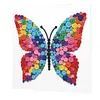 DIY Pre-Framed Butterfly Button Art Canvas Kit