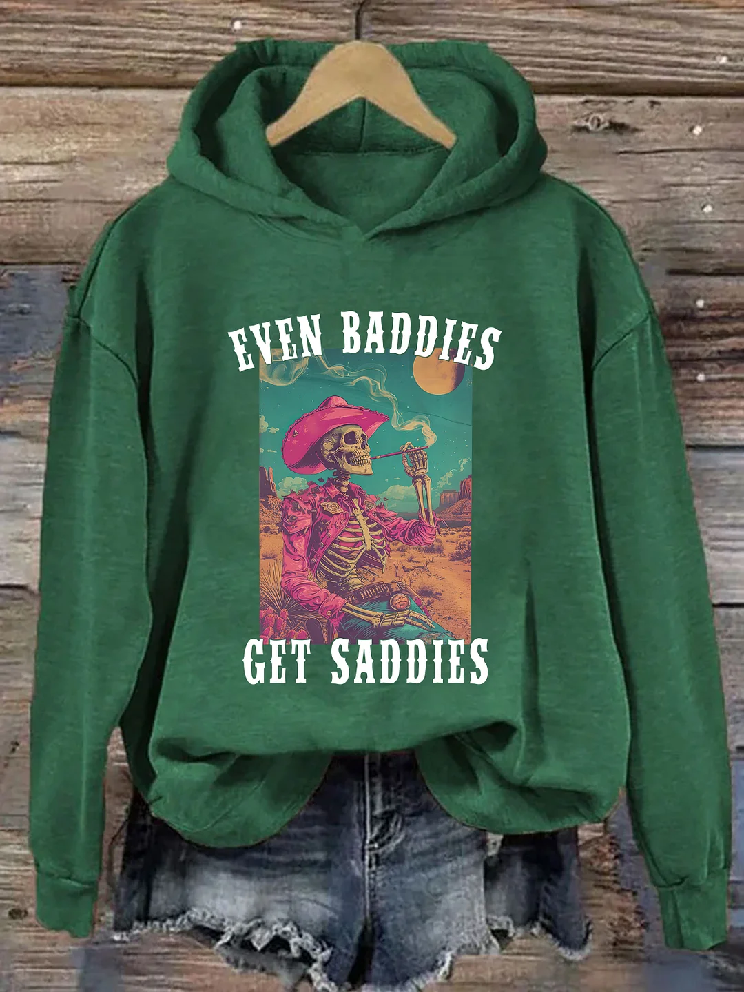 Even Baddies Get Saddies Hoodie