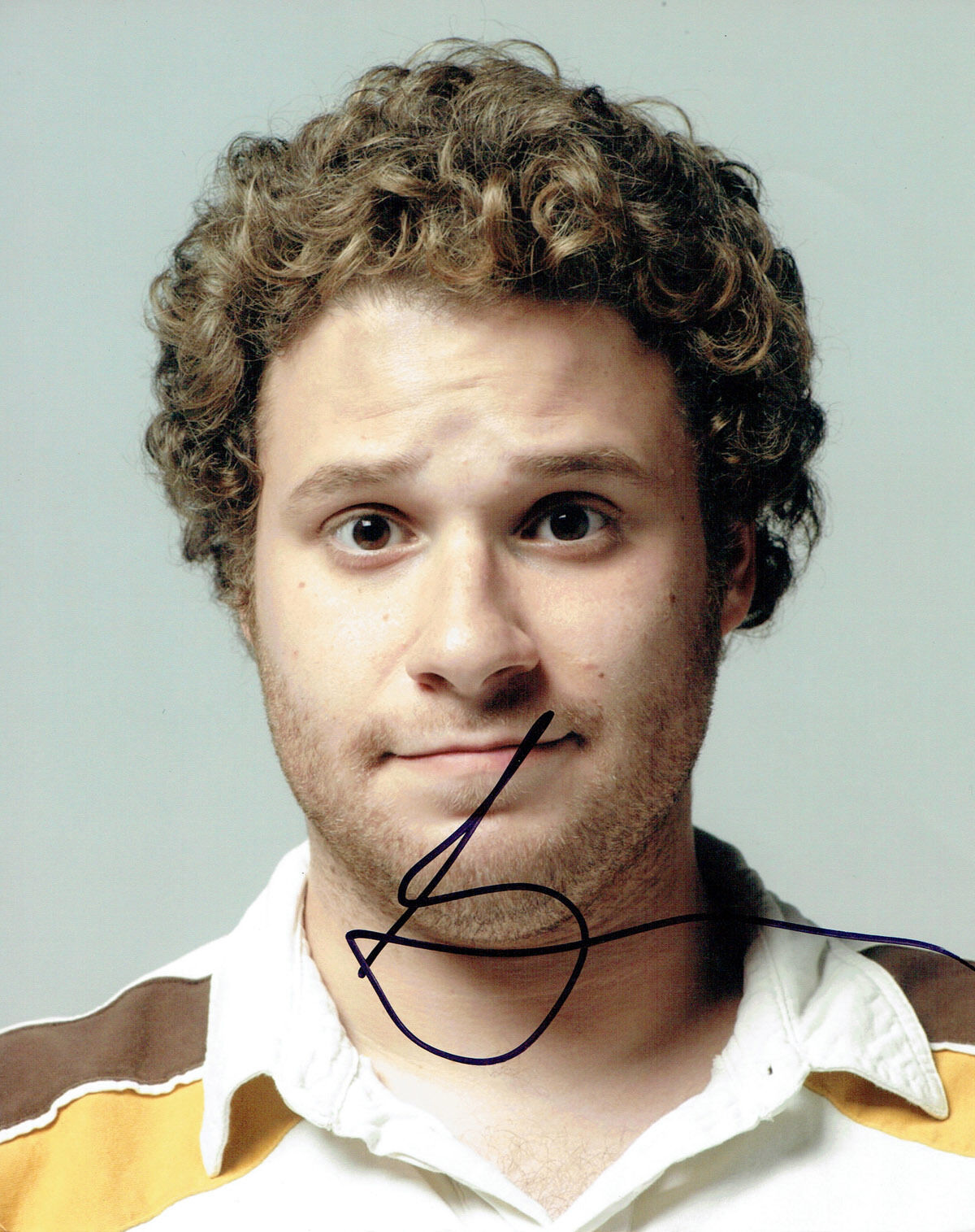 Seth ROGEN Signed Autograph 10x8 Photo Poster painting AFTAL COA Knocked Up Movie Actor