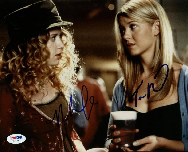 Tara Reid & Natasha Lyonne American Pie Signed Authentic 8X10 Photo Poster painting PSA #U25097