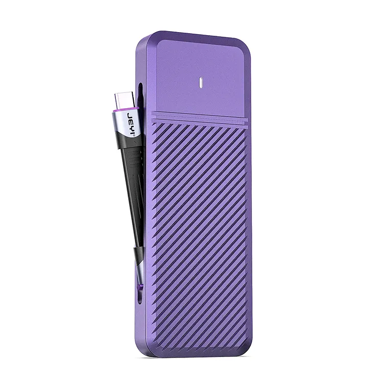JEYI 22110 M.2 NVME NGFF Enclosure, USB 3.2 Gen2 Type-C 10Gbps SSD