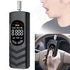Breathalyzer with LCD Display and 5 Mouthpieces Portable Breath Alcohol Tester