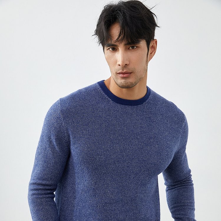 Men's 100 Pure Cashmere Sweater-Chouchouhome