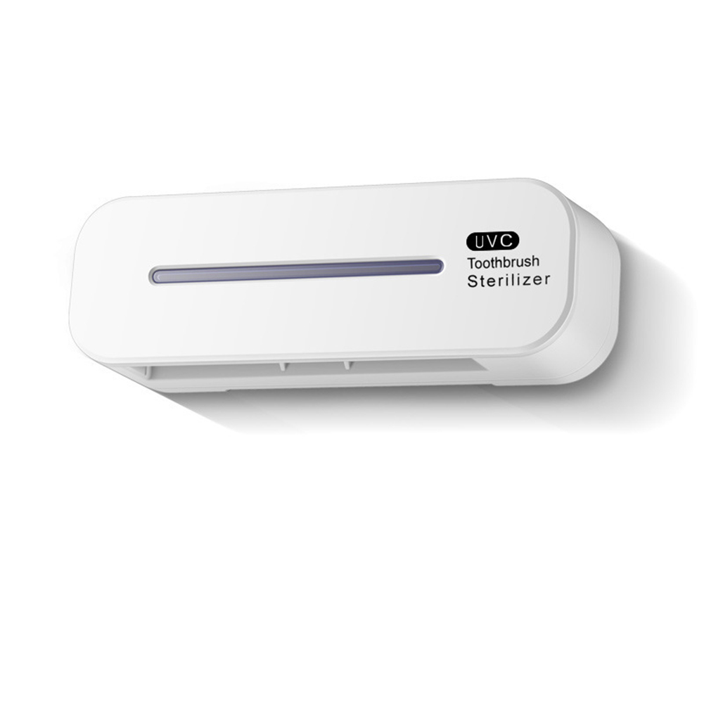 

Wall-mounted Portable 5 Slots Ultraviolet Disinfection Box Toothbrush Rack, 501 Original