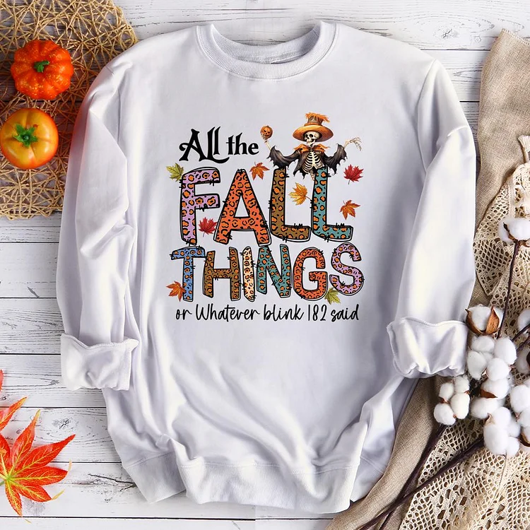 Fall Things Women Casual Sweatshirt-0018907