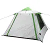 [US Local Warehouse] 4.0 Automatic Inflatable Camping Tent 300D Oxford Fabric Blow up Instant Setup Inflatable Tent UV Protection Waterproof Inflatable Cabin for Backyard & Picnic Use
