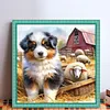 Sheepdog And Lamb-11CT Stamped Cross Stitch 40*40cm/15.75*15.75in