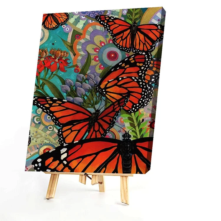 Diamond Art Monarch Butterfly - Leisure Arts > Medium > Leisure