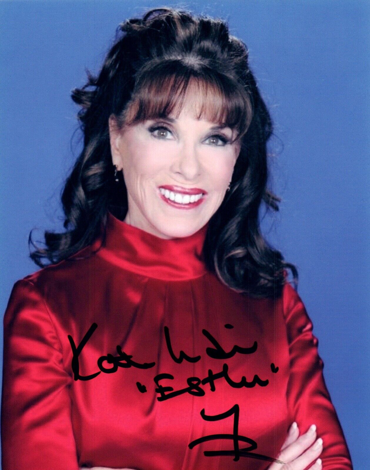 Kate Linder Signed Autographed 8x10 Photo Poster painting THE YOUNG AND THE RESTLESS Actress COA