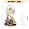 DIY Elegant Angel Lady Diamond Painting Desktop Ornaments