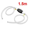Car Fuel Pump with Hose Fuel Diesel Gasoline Pump Hand Straw Pump (1 Meter)