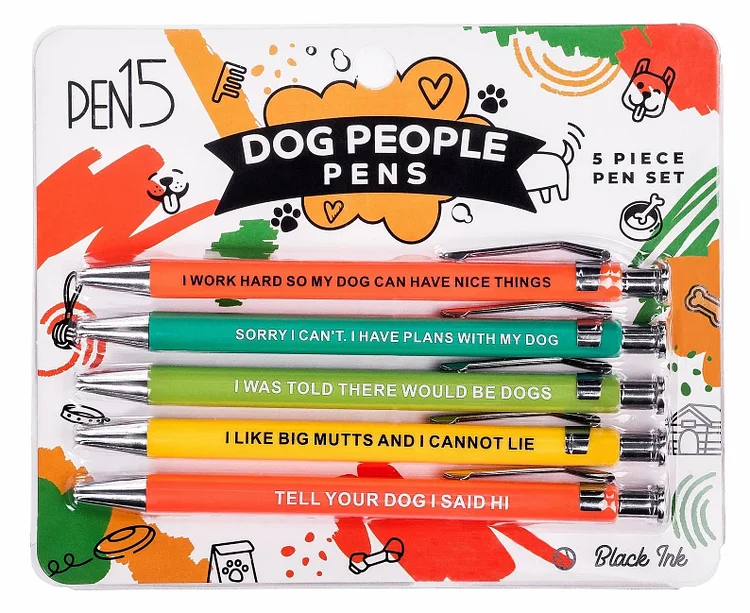 Funny Dog/Cat People Pens, A snarky gag gift for pet owners | 168DEAL