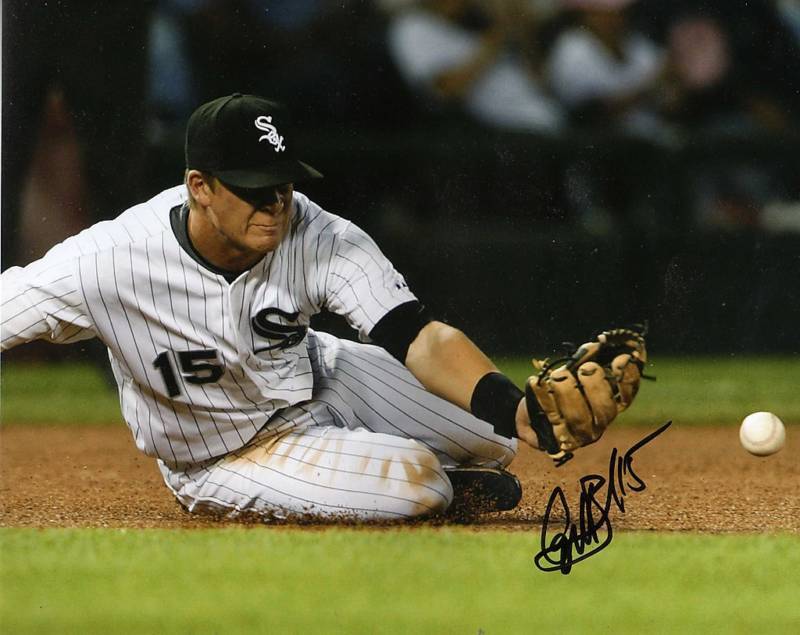 GORDON BECKHAM CHICAGO WHITE SOX SIGNED 8X10 PICTURE