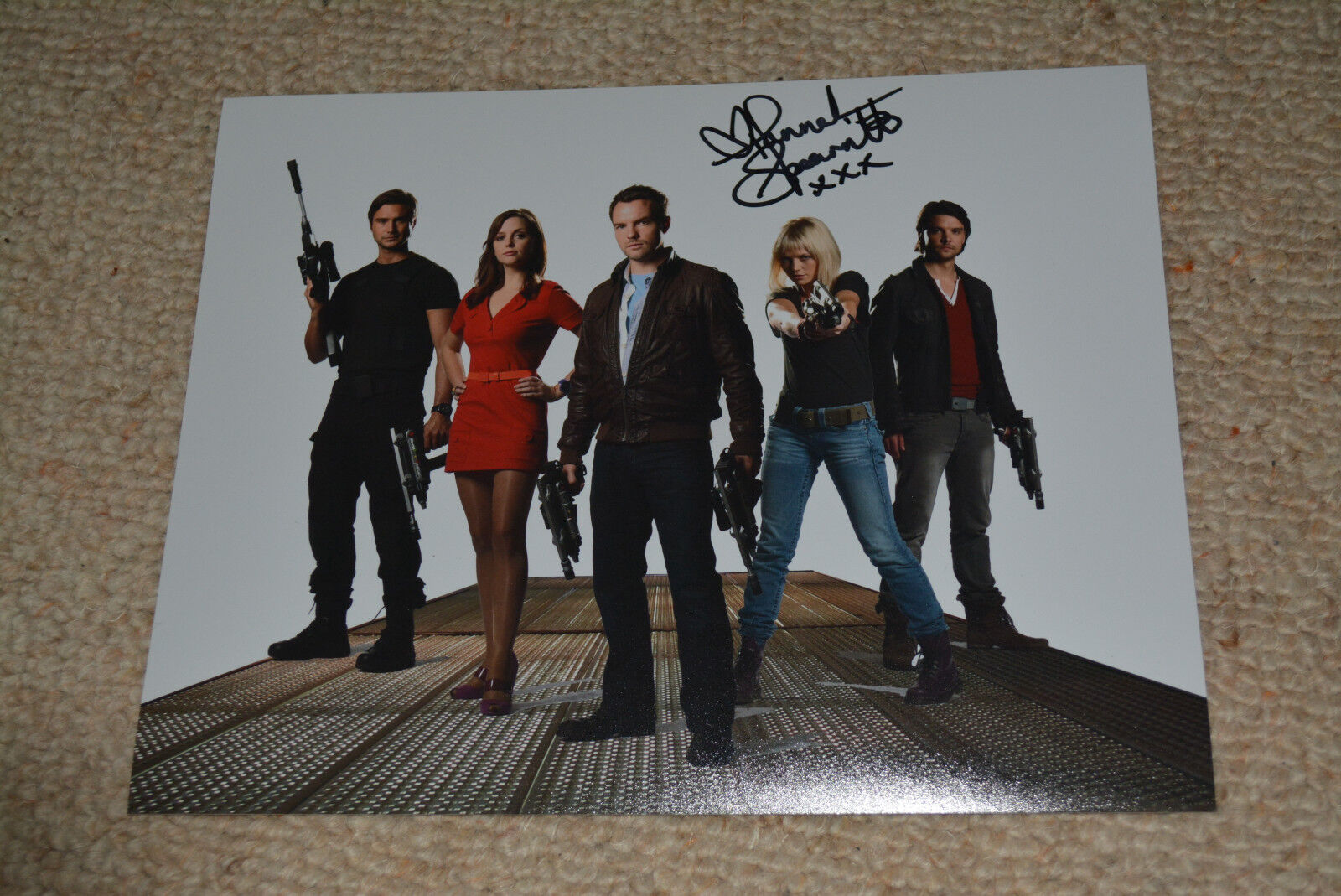 HANNAH SPEARRITT signed autograph In Person 8x10 PRIMEVAL