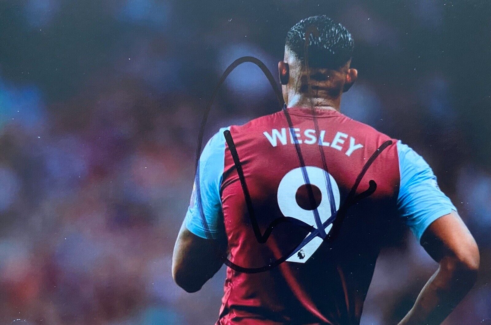 Wesley Genuine Hand Signed 6X4 Photo Poster painting - Aston Villa 5