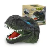 Simulated dinosaur transmitter electric burst large-capacity sound and light Tyrannosaurus rex hand puppet head toy