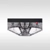 Men's Sexy Leopard Print U-Shaped Pouch Boxer Briefs