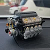 V8 Engine with Gearbox Tech Engine Model Particle Building Block MOC Set (568 pieces)