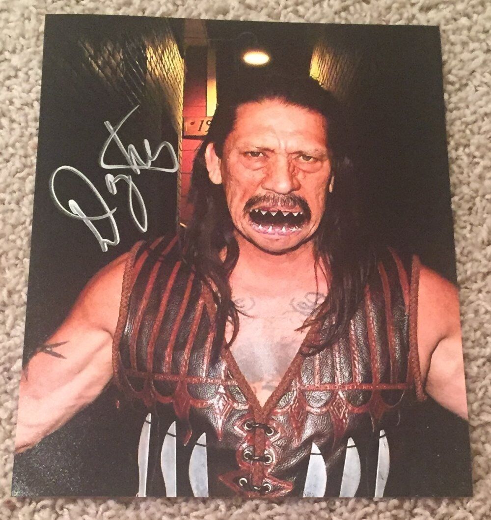 DANNY TREJO SIGNED AUTOGRAPH MACHETE KILLS 8x10 Photo Poster painting B w/EXACT PROOF