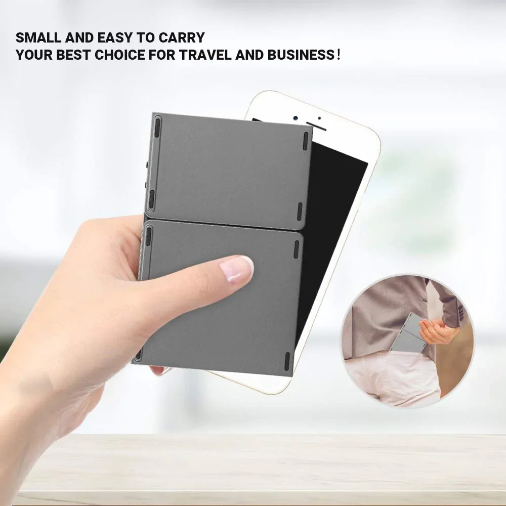 Folding Touch Bluetooth Keyboard