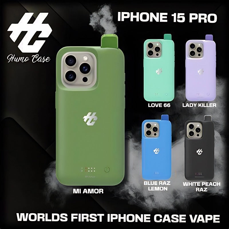 Humo iPhone 15 Case 30000 Puffs Disposable Vape Wholesale wldvape