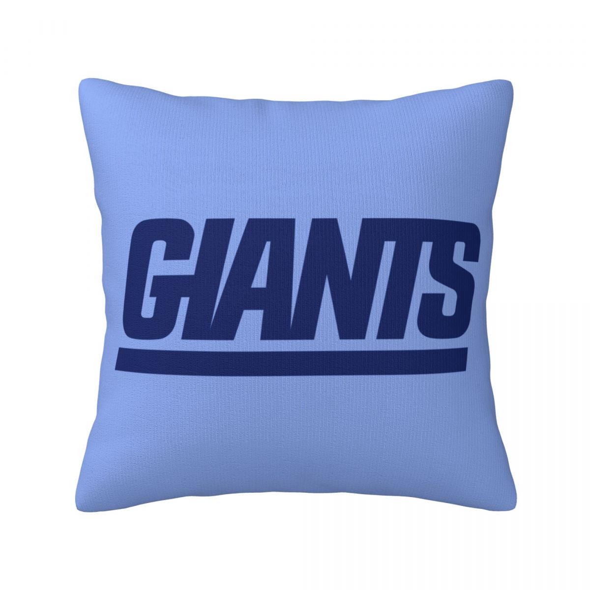 New York Giants Wordmark Decorative Square Throw Pillow Covers