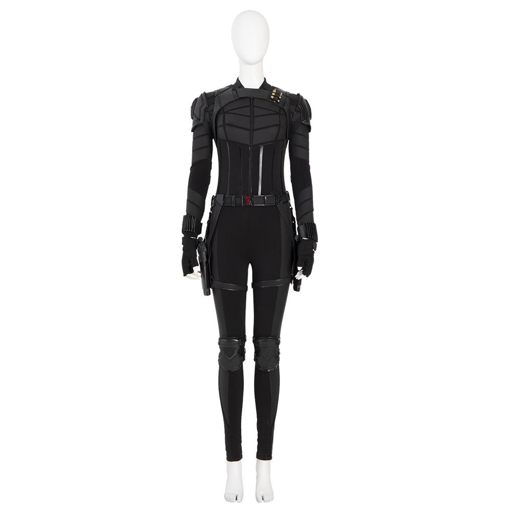 Yelena Belova Black Suit Black Widow Cosplay Costumes