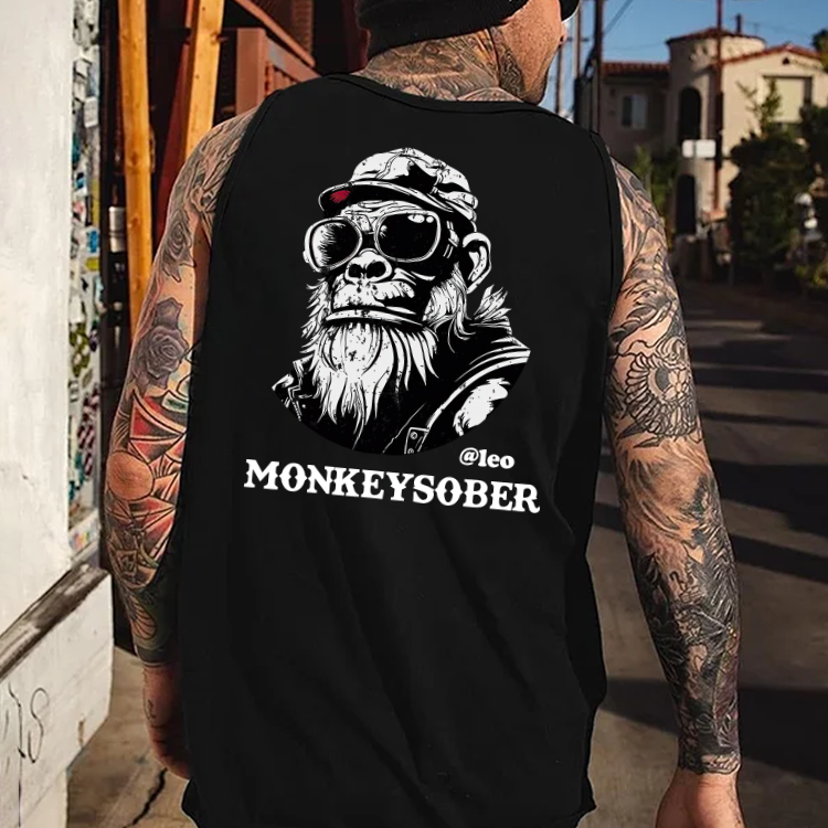 Monkeysober Brand Customization Tank Top
