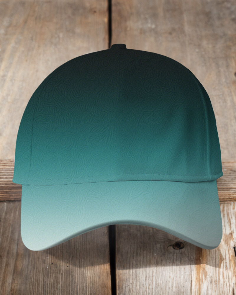 Classic Forest Theme Gradient Effect Casual Baseball Cap