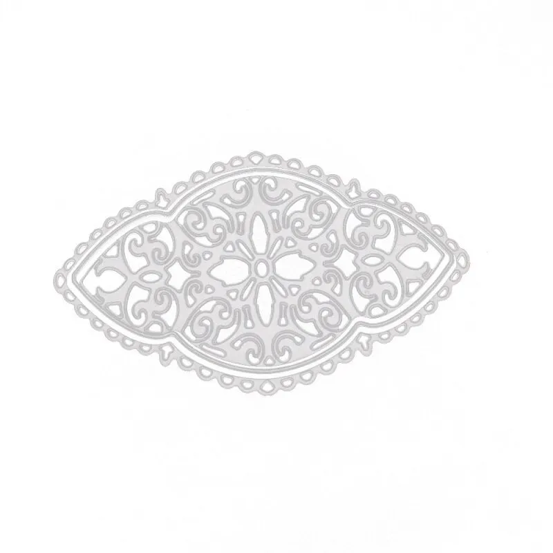 2020 Oval Frame Metal Cutting Dies Couple Decoration Cut Die Stencil DIY Scrapbooking Embossing New Craft Stamps And Dies
