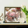 Krabbe 5d DIY Sonderform Teilbohrer Dimond Gemälde Wanddekoration 30x30cm