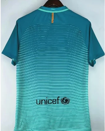 Retro Barcelona 16/17 Third Away Football shirt Thai Quality