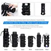 Molle Water Bottle Bag Fuel Bottle Bag for Hiking Cycling (with Shoulder Strap)