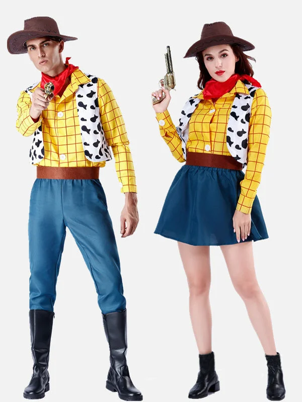 Woody Couples Halloween Costume Toy Story Cute Costumes-elleschic