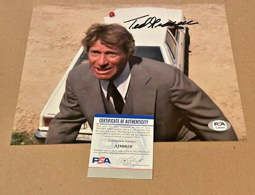 TED GROSSMAN SIGNED ET 8X10 Photo Poster painting PSA/DNA CERTIFIED