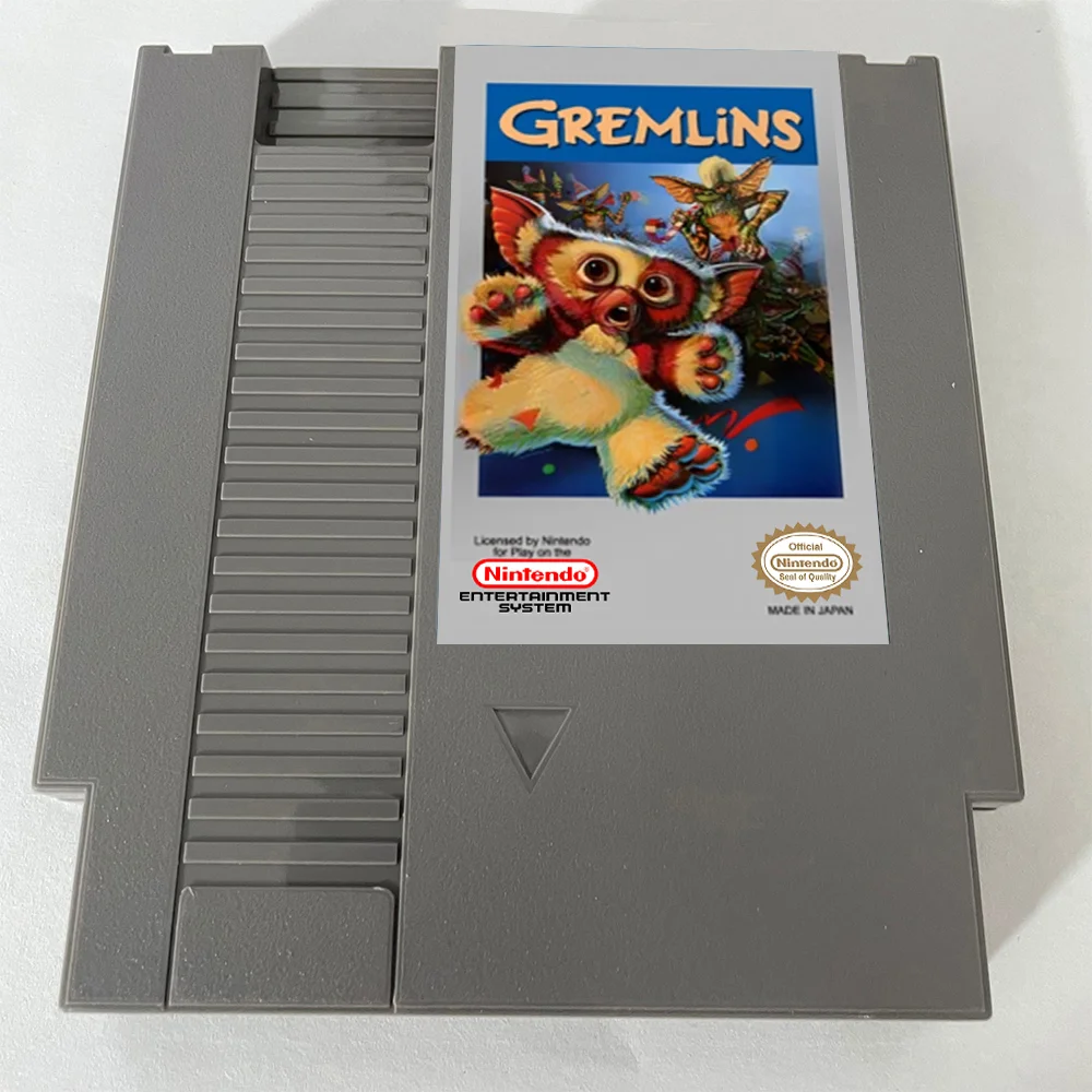 Gremlins  PART 1 NES For Nintendo Entertainment System Console - 8 Bit Game Cartridge