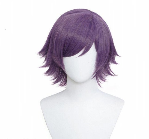 Akudama Drive Courier Hakobiya Purple Cosplay Wig
