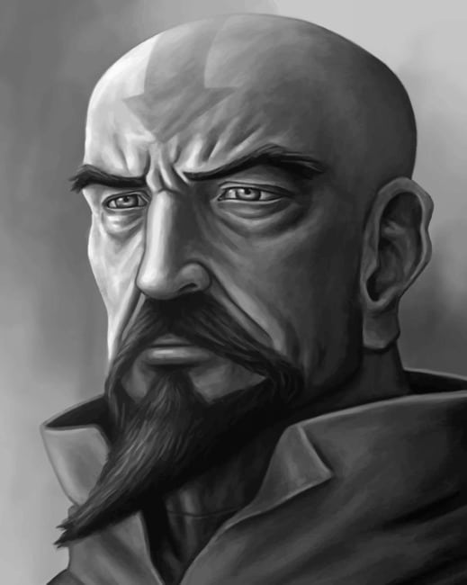 

Tenzin The Legend Of Korra – Paint By Numbers - 40*50CM, 501 Original