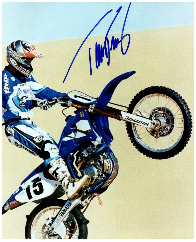 TIM FERRY Signed Autographed SUPERCROSS Motocross 