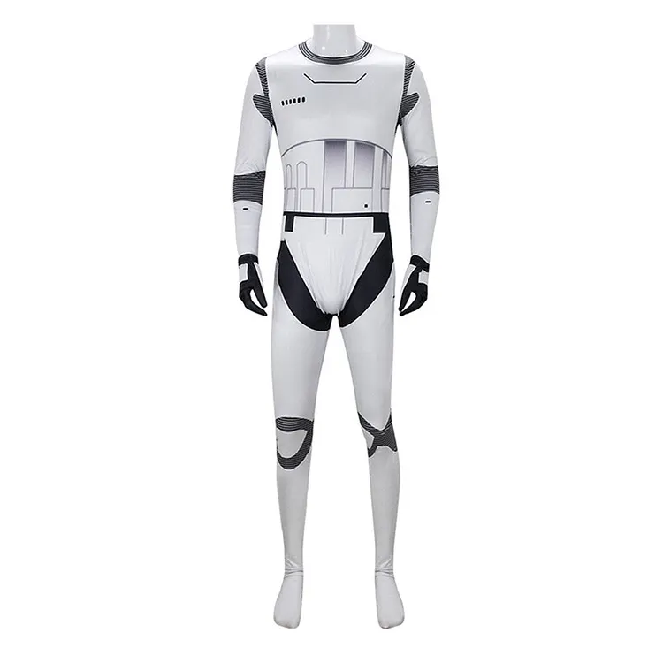 Star Wars Imperial Stormtroopers Battlefront Classic Collection White Jumpsuit Outfits Cosplay Costume Halloween Carnival Suit