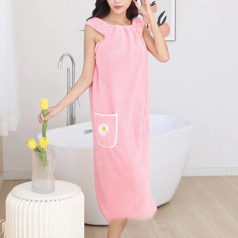 🔥New Year PromotionQuick Dry Absorb Water Wearable Bathrobes