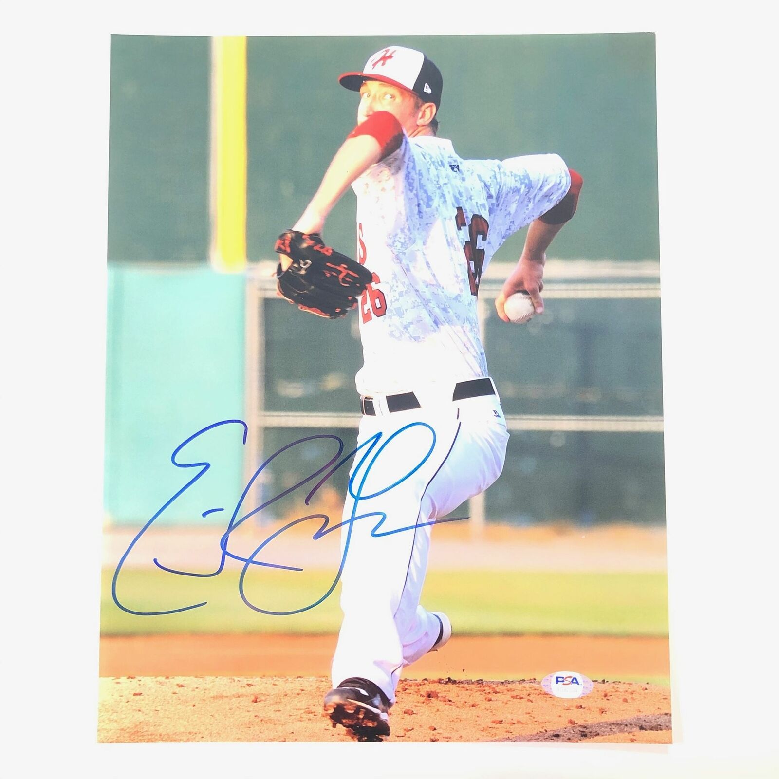 Erick Fedde signed 11x14 Photo Poster painting PSA/DNA Nationals autographed