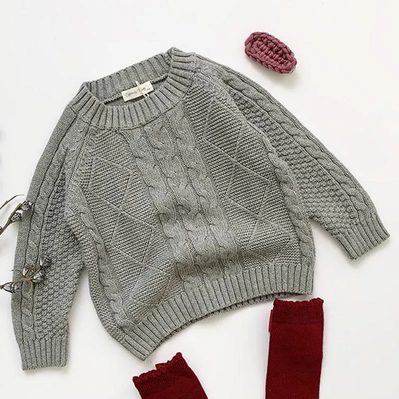 New Autumn Winter Kids Girls Long Sleeve Knit Turtleneck Sweater Cloak Children Clothing Baby Kids Girls Pullover Sweaters