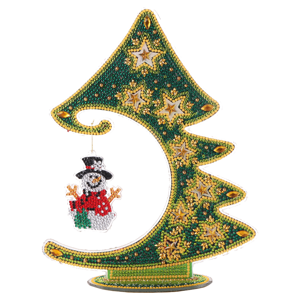 Luminous Christmas Tree Special Shape Art Diamond Painting Ornament Ki –  everydayecrafts