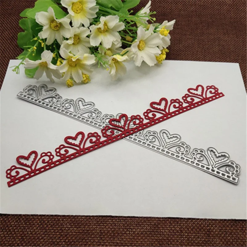 Love lace frame Metal Dies Scrapbooking Metal Cutting Dies Craft Stamps die Cut Embossing Card Make Stencil Frame